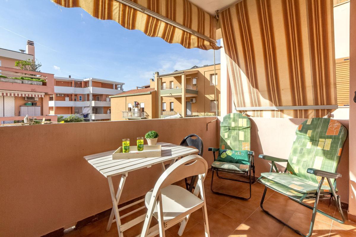 Alghero viale Europa quadrivano con veranda e posto auto