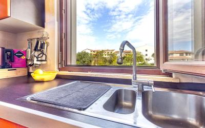 Porto Torres – Via Pertini - Trilocale con balcone vista parco, posto auto e cantina