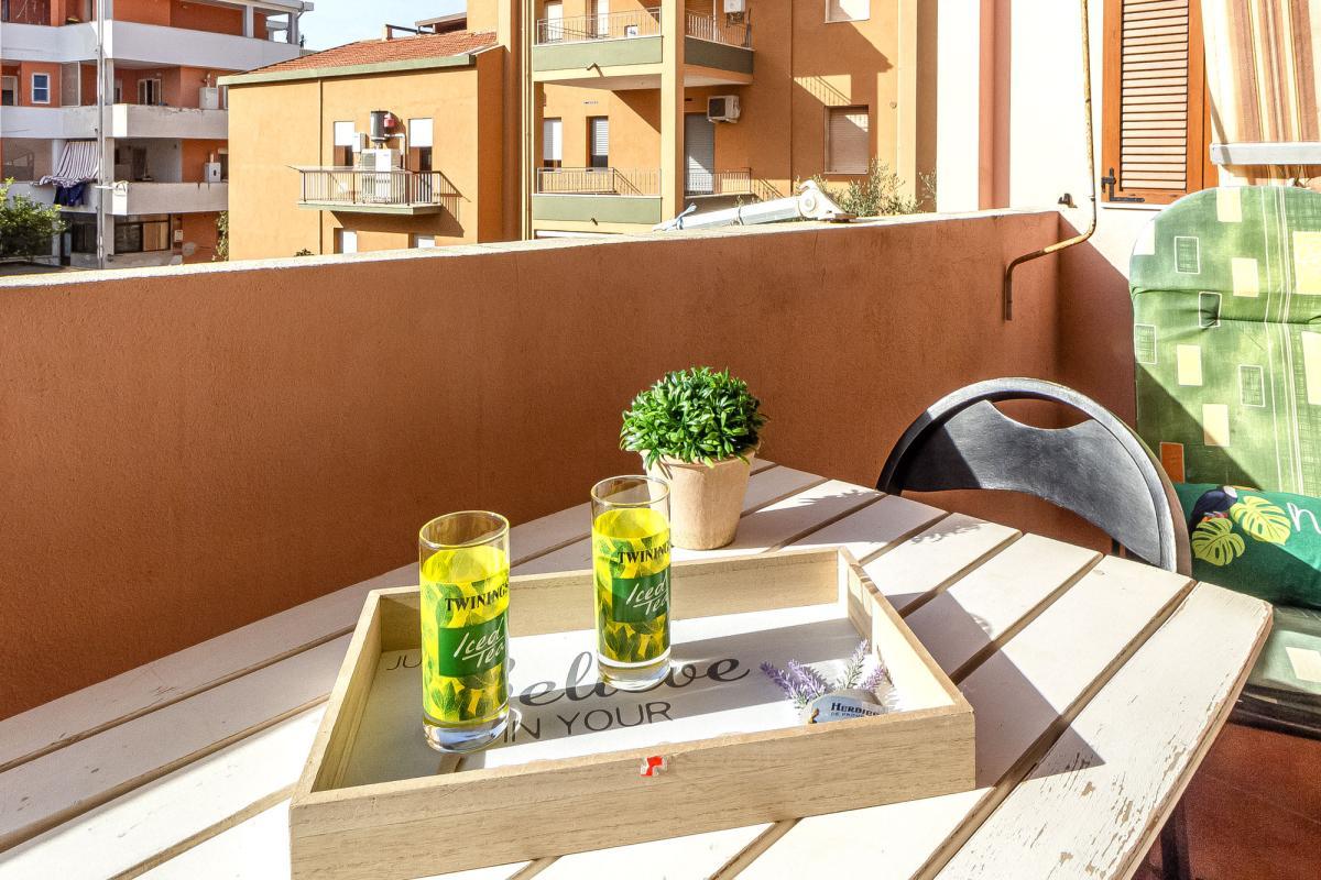 Alghero viale Europa quadrivano con veranda e posto auto