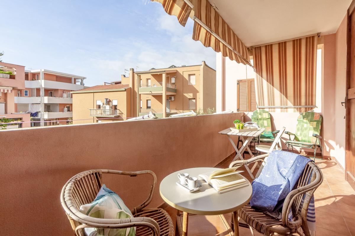 Alghero viale Europa quadrivano con veranda e posto auto